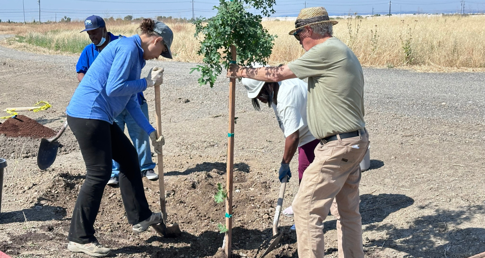 FOURTH & HOPE PLANT TREES AT EAST BEAMER WAY NEIGHBORHOOD CAMPUS